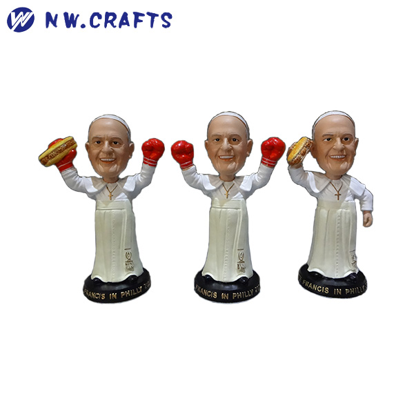 Custom Pope bobble head