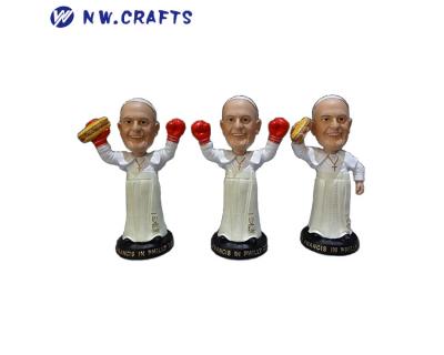Custom Pope bobble head